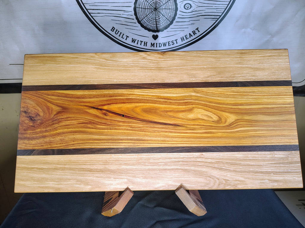 Jupiter — Ash & Walnut Cutting Board