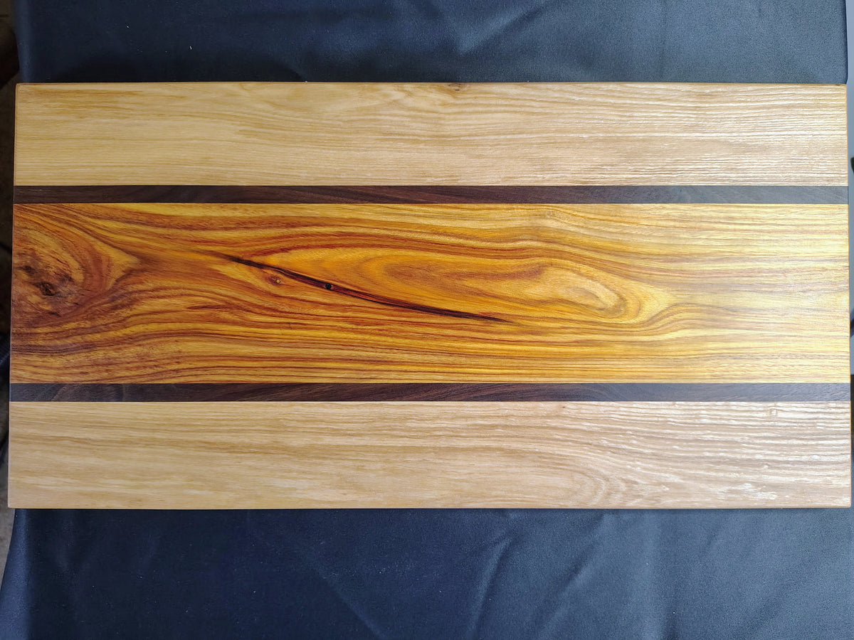 Jupiter — Ash & Walnut Cutting Board