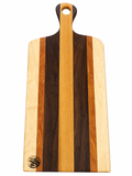 Handmade Quarter Sawn Sycamore Charcuterie Board – Walnut, Cherry & Maple